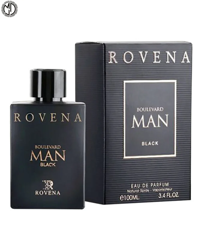 ادوپرفیوم مردانه روونا مدل Boulevard Man BLACK | بولوارد من بلک